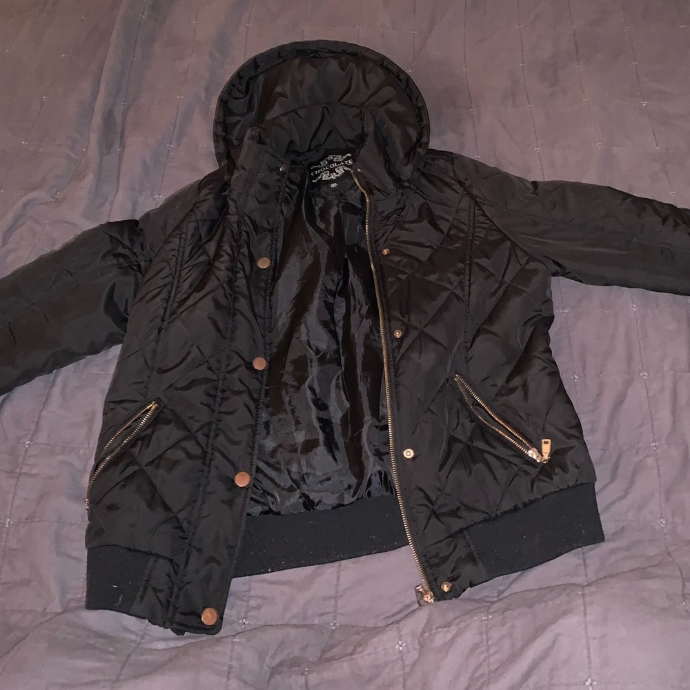 Black Vegan Winter Coat